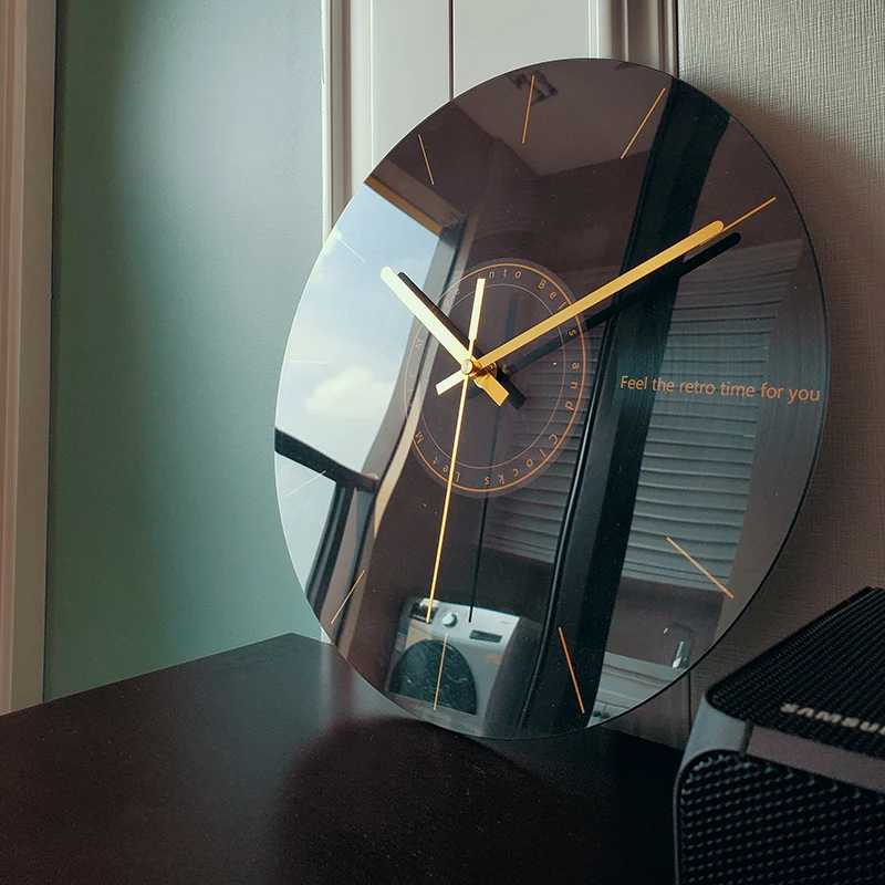 Luxury Lifestyle Gifts - Luxury Silent Wall Clock Living Room