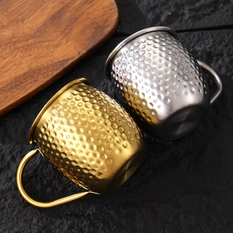 Copper Cocktail Mug - 1Pc Pure Copper Mug 500ml Solid