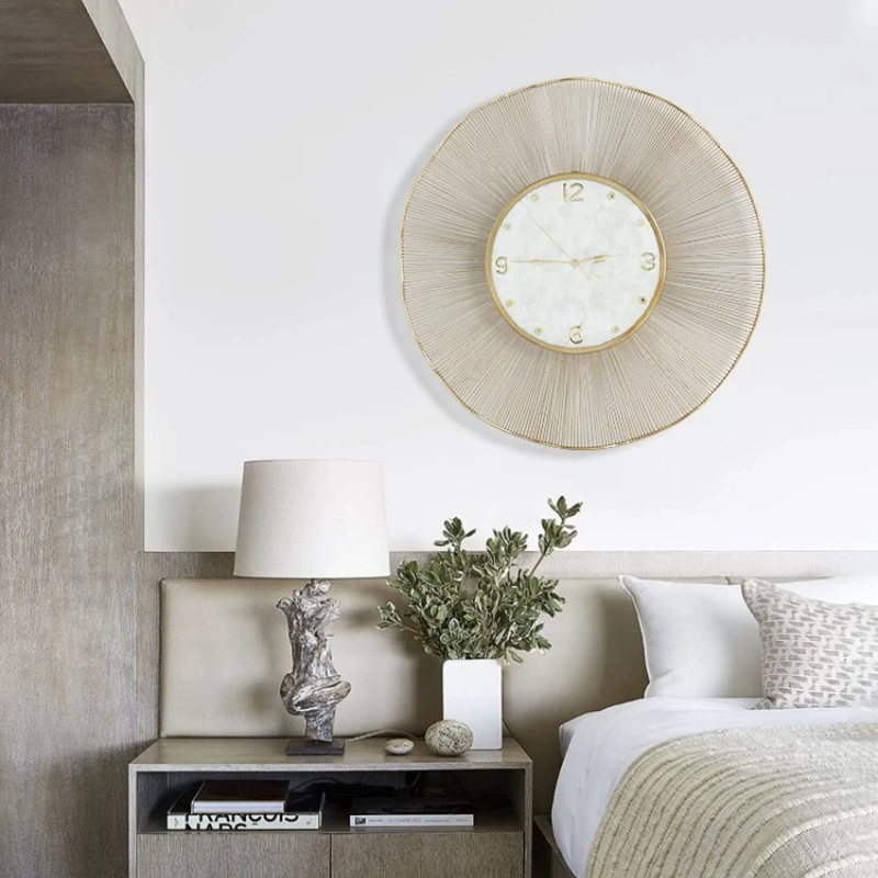 Luxury Lifestyle Aesthetic - Aesthetic Design Wall Clocks Chinese Style