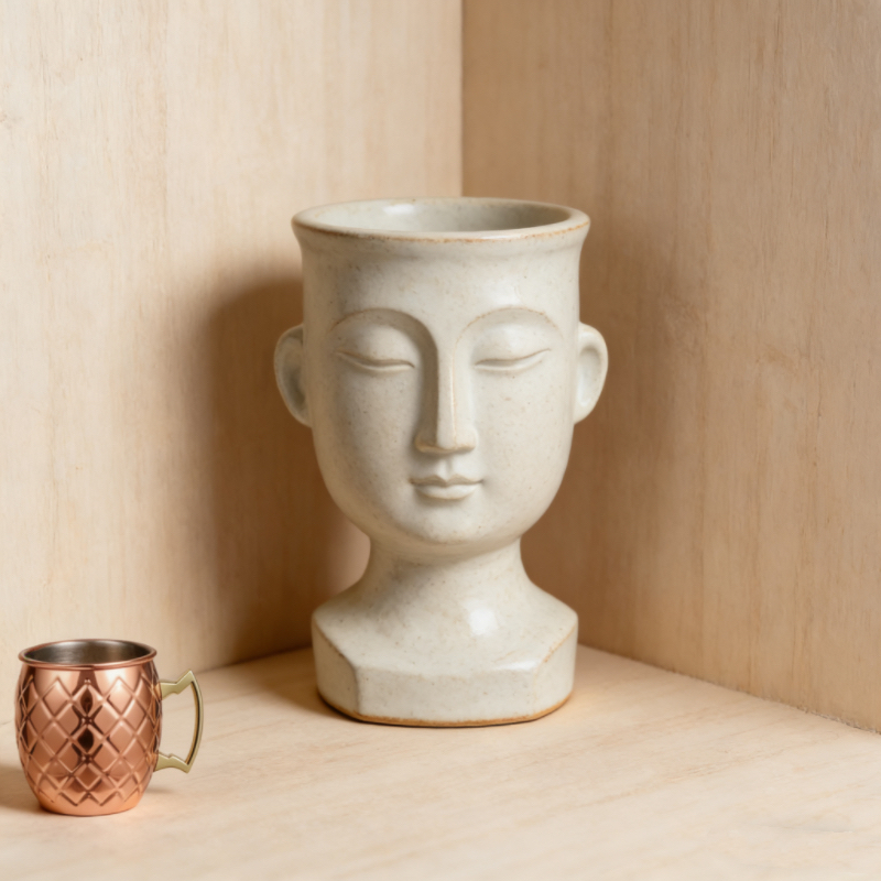 Copper Cocktail Mug - Hammer stainless steel mule mug, copper-plated