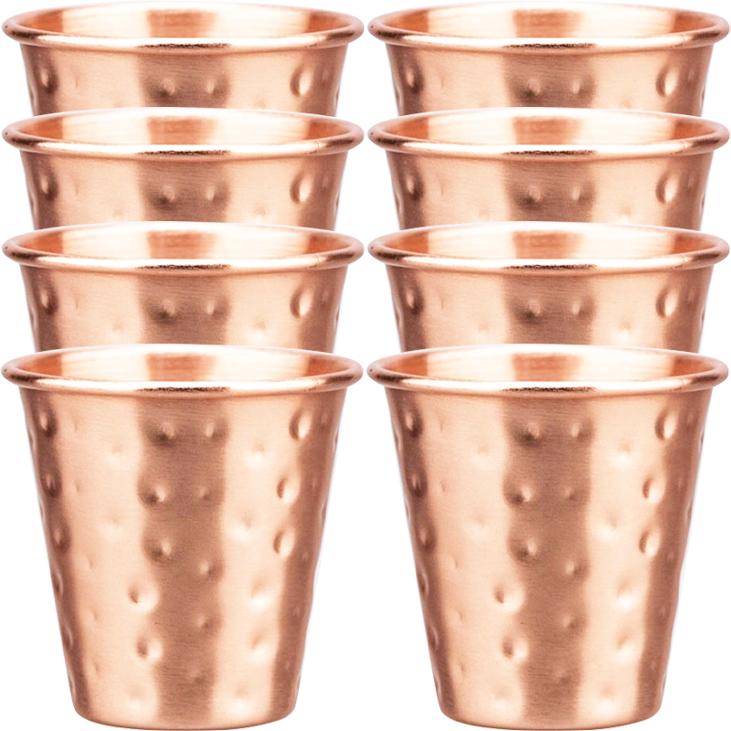 Copper Cocktail Mug - 6cs 8Pcs New 100% Copper Cups