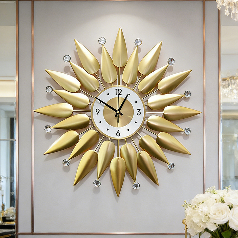 Luxury Wall Clock Metal Wall C - Luxury Lifestyle Gifts review and price