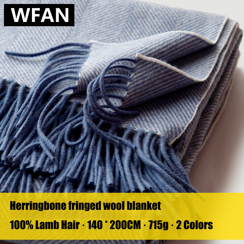 High Grade Fine Soft Diagonal  - Cashmere Throw Blanket review and price