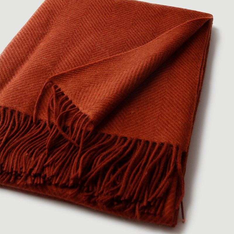 High Grade Fine Soft Diagonal  - Cashmere Throw Blanket review and price