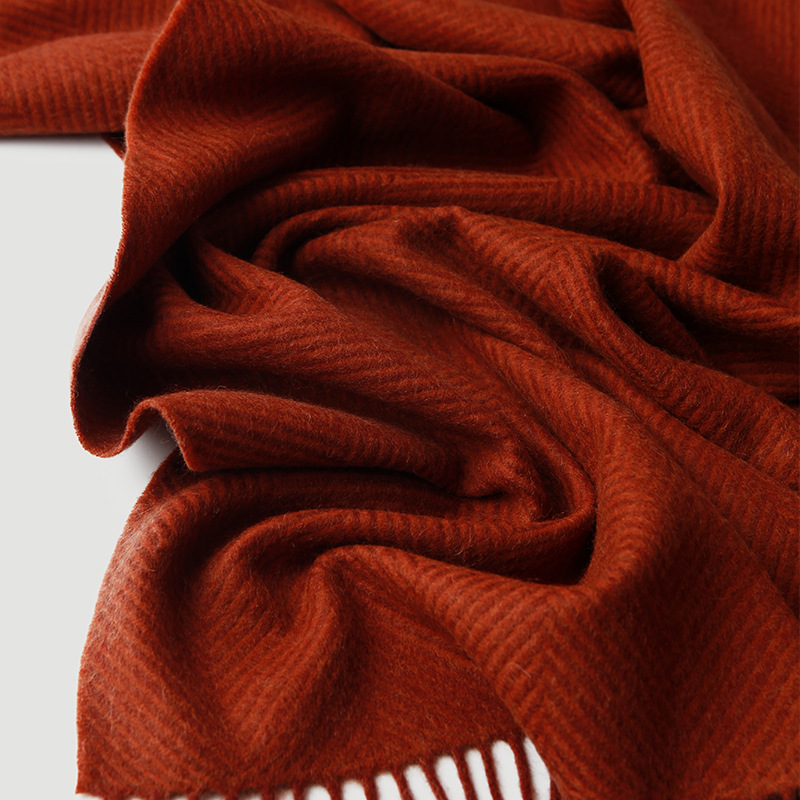 High Grade Fine Soft Diagonal  - Cashmere Throw Blanket review and price