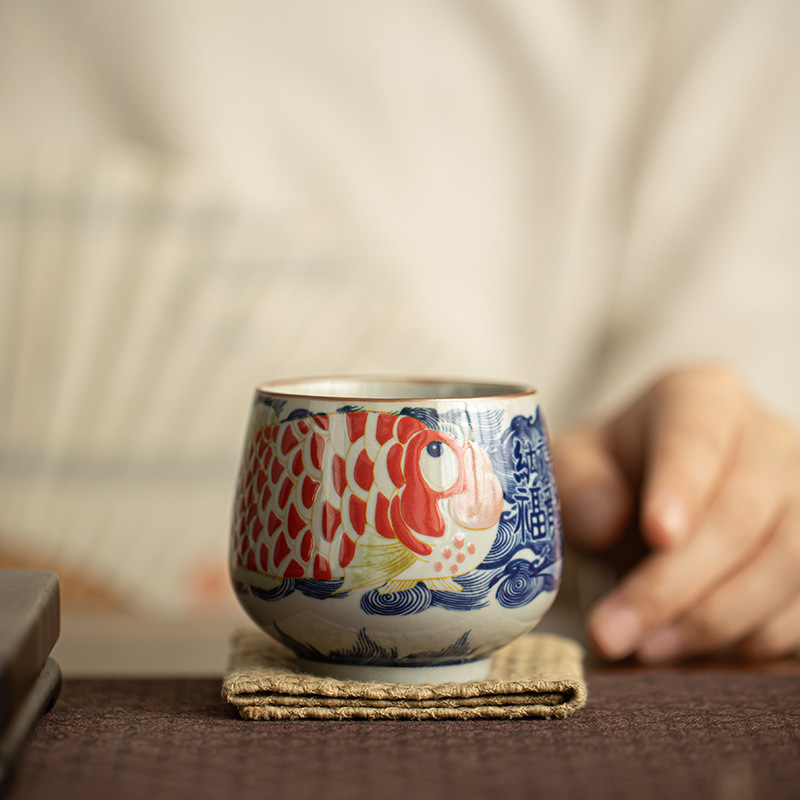1 Pc Chinese Tradition Ceramic - Handmade Ceramic Mug review and price