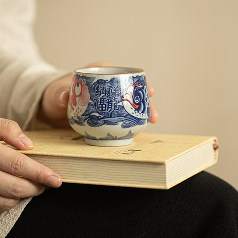 1 Pc Chinese Tradition Ceramic - Handmade Ceramic Mug review and price
