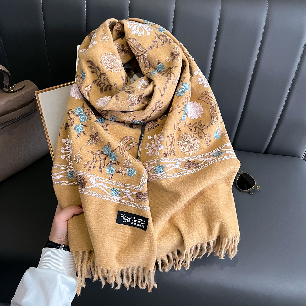 New Winter Warm Cashmere Scarf - Cashmere Throw Blanket review and price