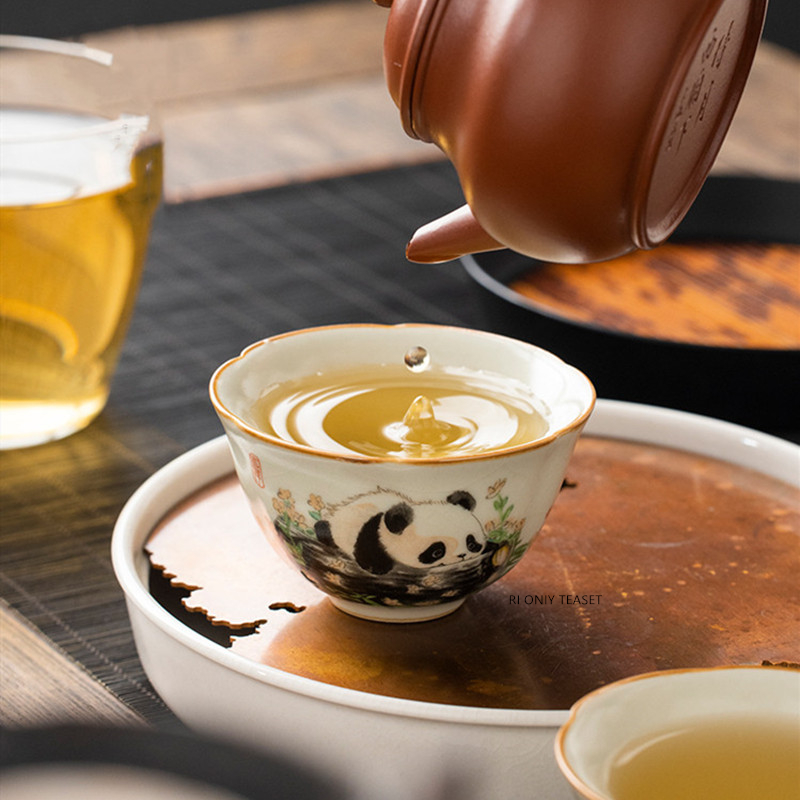 1 Pc Chinese Tradition Ru Kiln - Handmade Ceramic Mug review and price