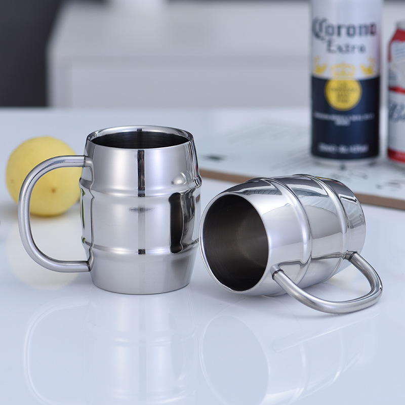 Stainless Steel Beer Cup Laser - Copper Cocktail Mug review and price