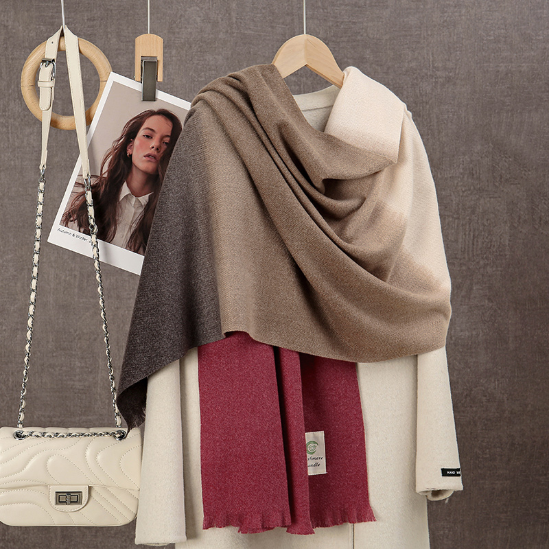 New 2024 Gradient Cashmere Sca - Cashmere Throw Blanket review and price