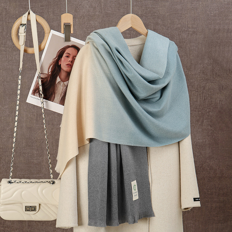 New 2024 Gradient Cashmere Sca - Cashmere Throw Blanket review and price