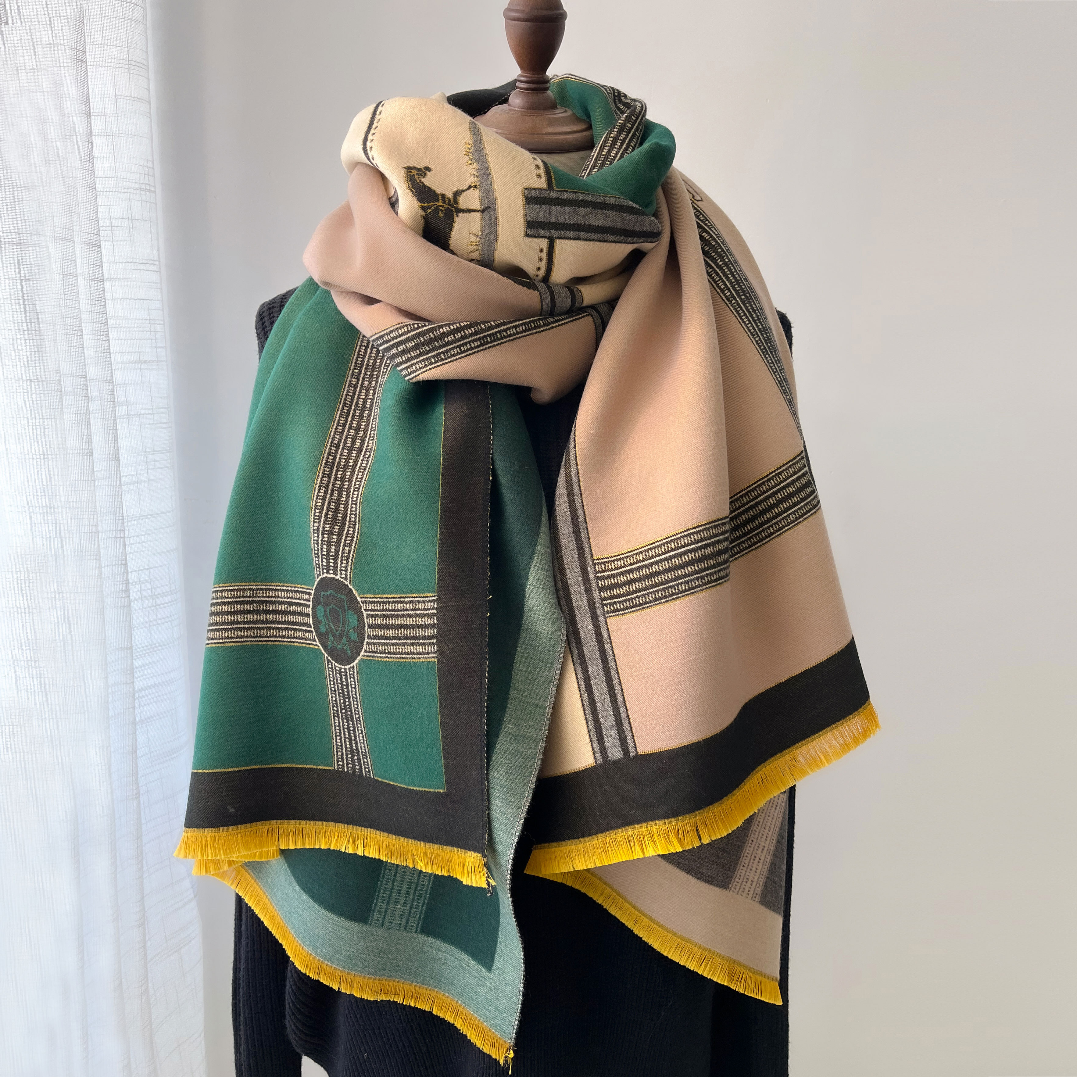 Winter Cashmere Scarf Women Lu - Cashmere Throw Blanket review and price