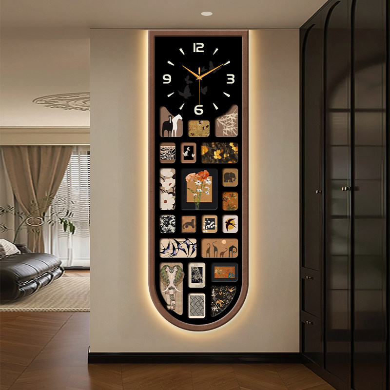 Vertical Security Wall Clock U - Luxury Lifestyle Aesthetic review and price