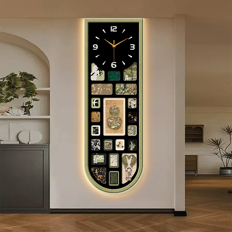 Vertical Security Wall Clock U - Luxury Lifestyle Aesthetic review and price