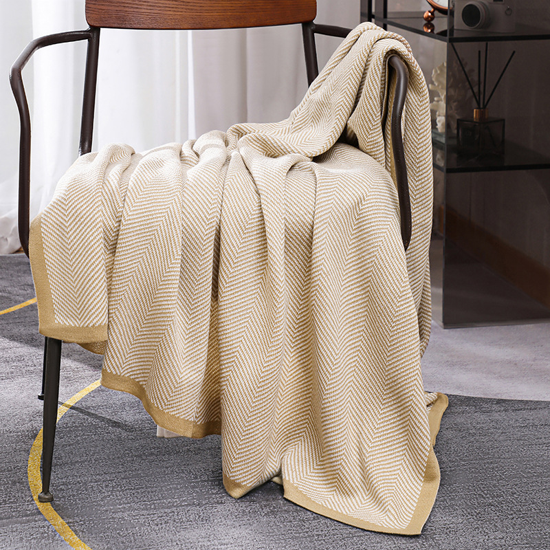 Nordic Ins Style Knitted Blank - Cashmere Throw Blanket review and price