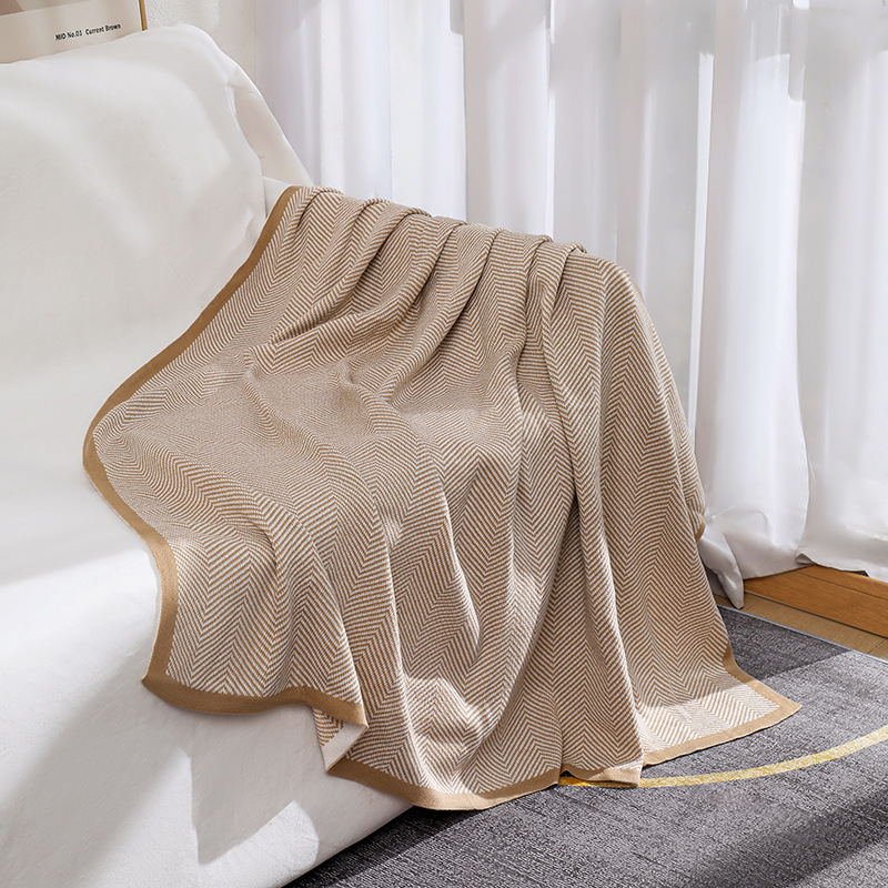 Nordic Ins Style Knitted Blank - Cashmere Throw Blanket review and price