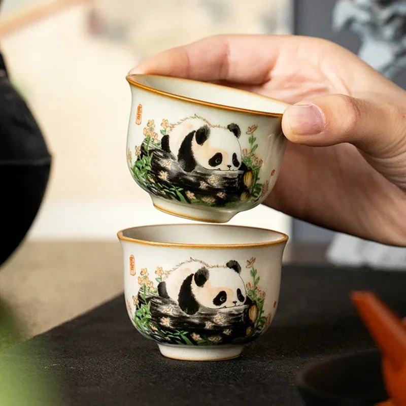 1 Pc Chinese Tradition Ru Kiln - Handmade Ceramic Mug review and price