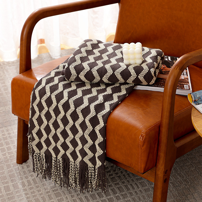 50x60inch Grey Knitted Throw B - Cashmere Throw Blanket review and price