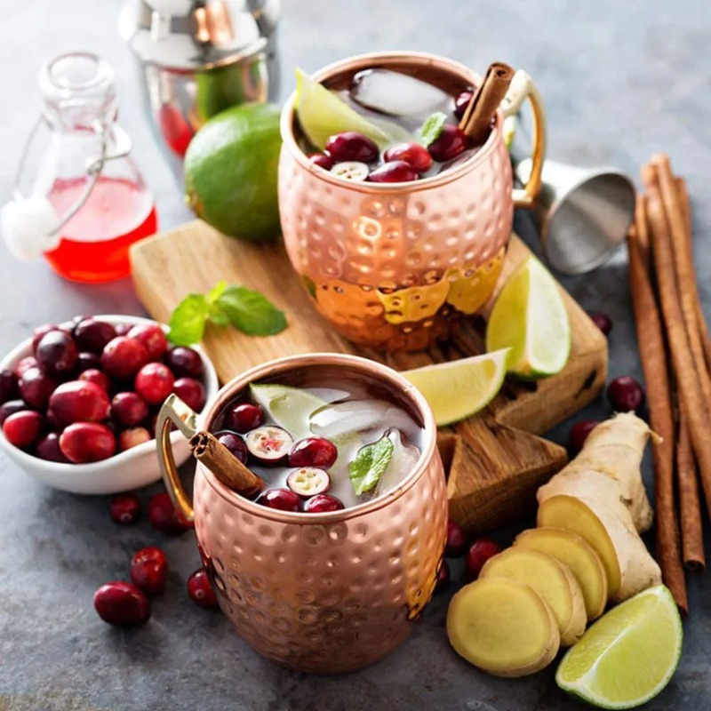 1-6PCS Cocktail Wine Cup Mosco - Copper Cocktail Mug review and price
