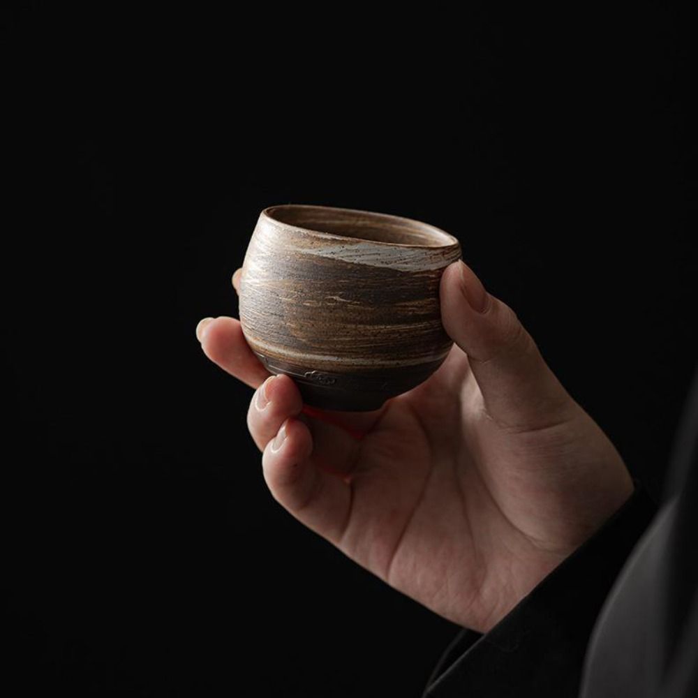 Kung Fu Tea Set Japanese Stone - Handmade Ceramic Mug review and price