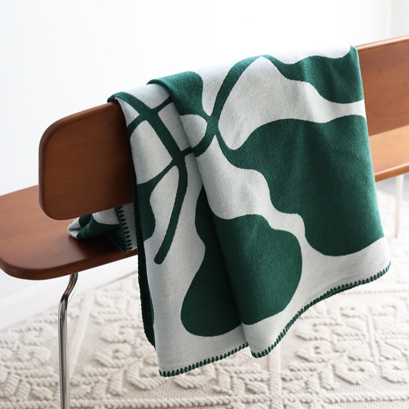 Jacquard Faux Cashmere Blanket - Cashmere Throw Blanket review and price