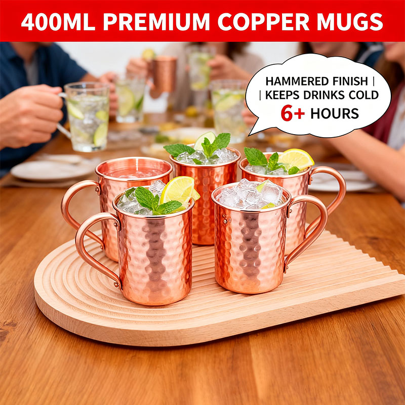 New 100% Copper Cups Pure Soli - Copper Cocktail Mug review and price