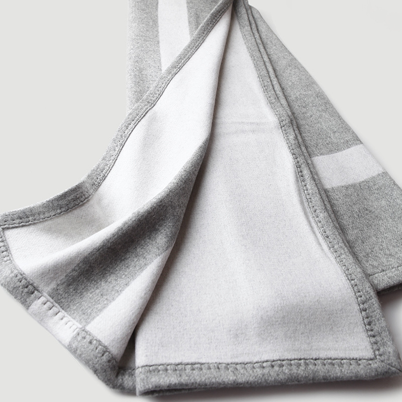 Cross striped double-sided jac - Cashmere Throw Blanket review and price