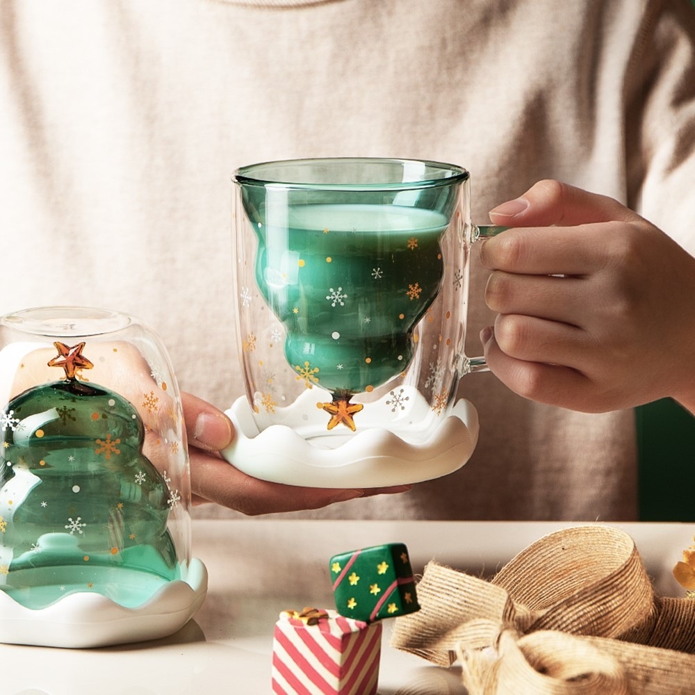 Christmas Tree Cup Transparent - Copper Cocktail Mug review and price