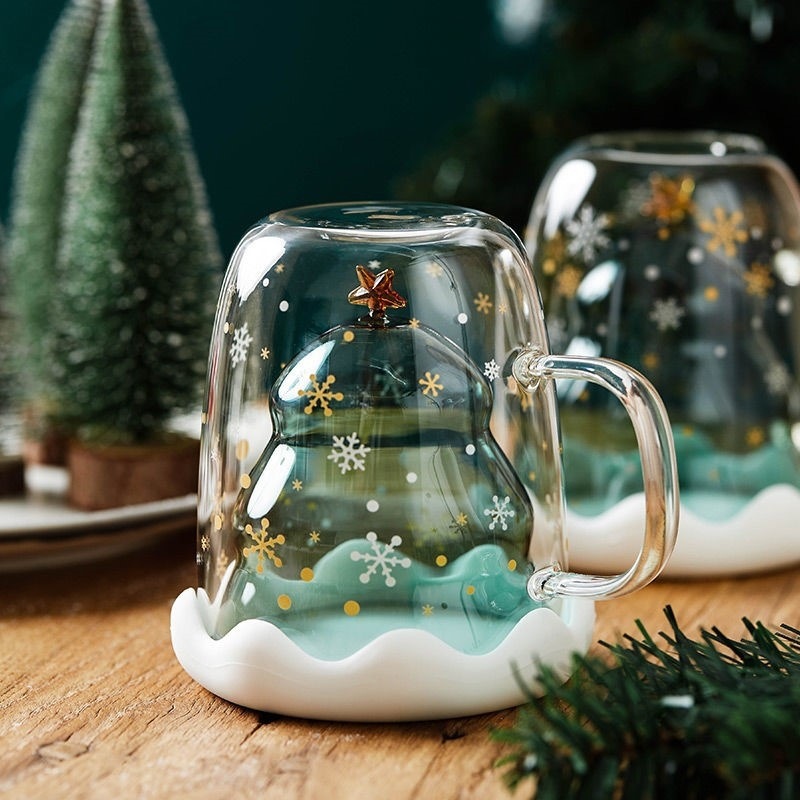 Christmas Tree Cup Transparent - Copper Cocktail Mug review and price