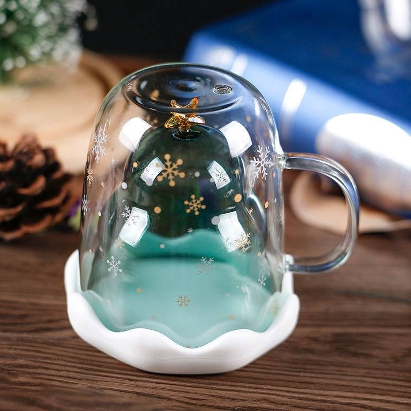Christmas Tree Cup Transparent - Copper Cocktail Mug review and price