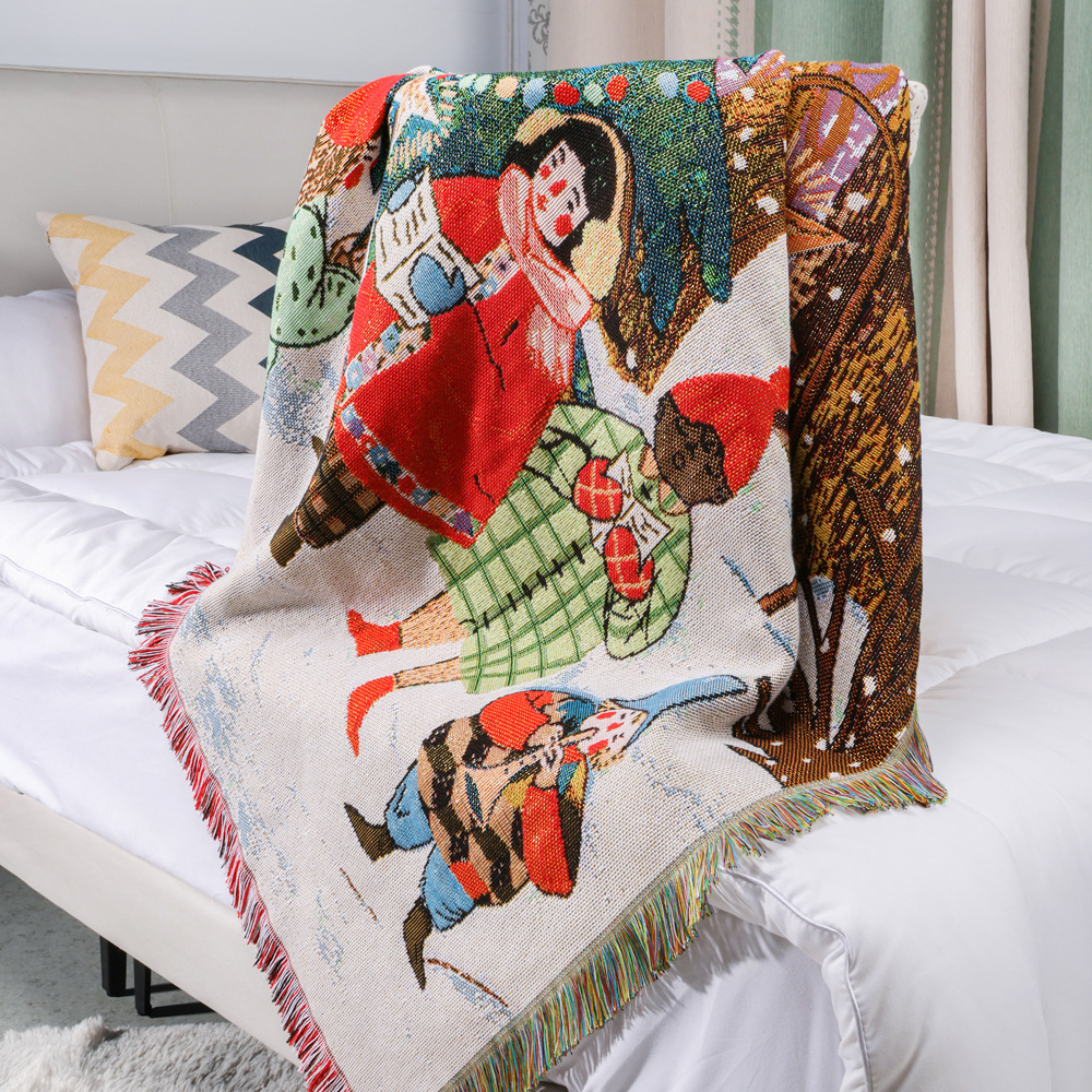 Christmas Tapestry Bohemian Bl - Cashmere Throw Blanket review and price