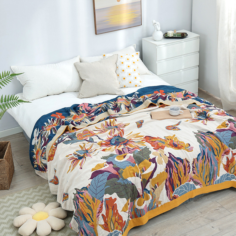 Simple Cotton Blanket Muslin G - Cashmere Throw Blanket review and price