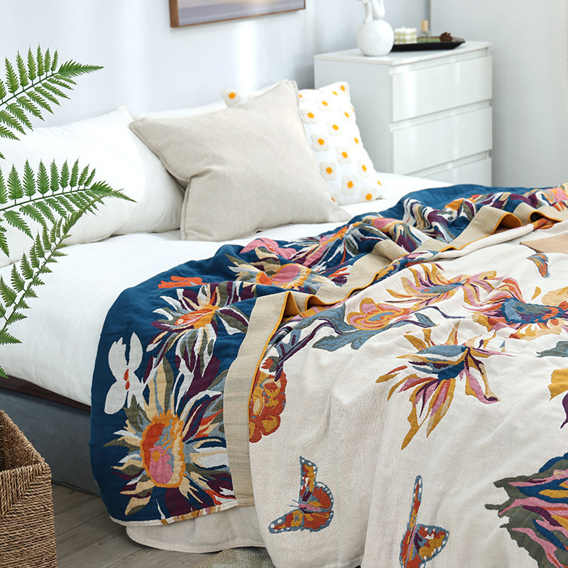 Simple Cotton Blanket Muslin G - Cashmere Throw Blanket review and price